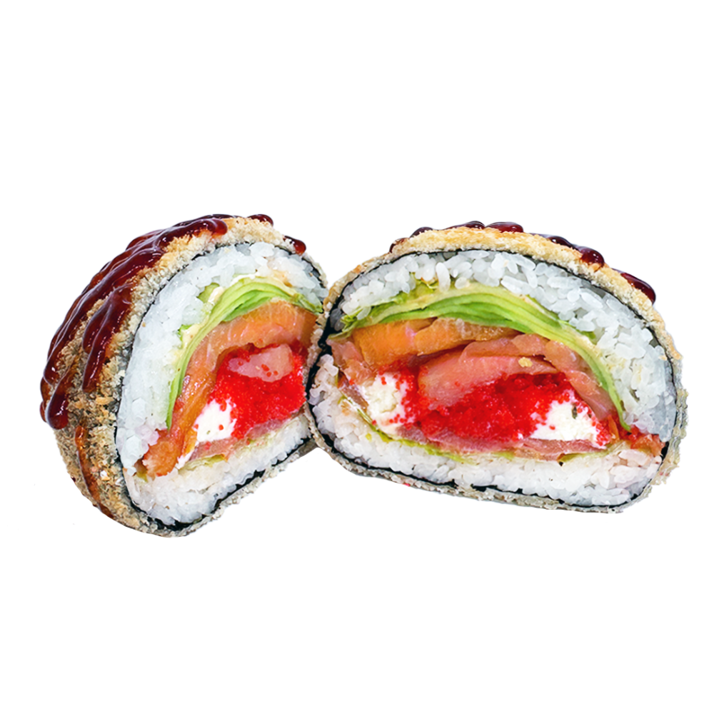 Sushi Burger Uzený Losos