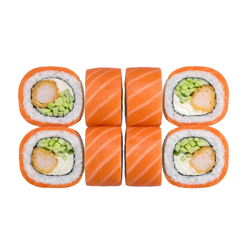 Philadelfia ebi tempura