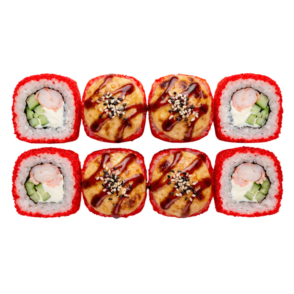 Ebi masago opečený