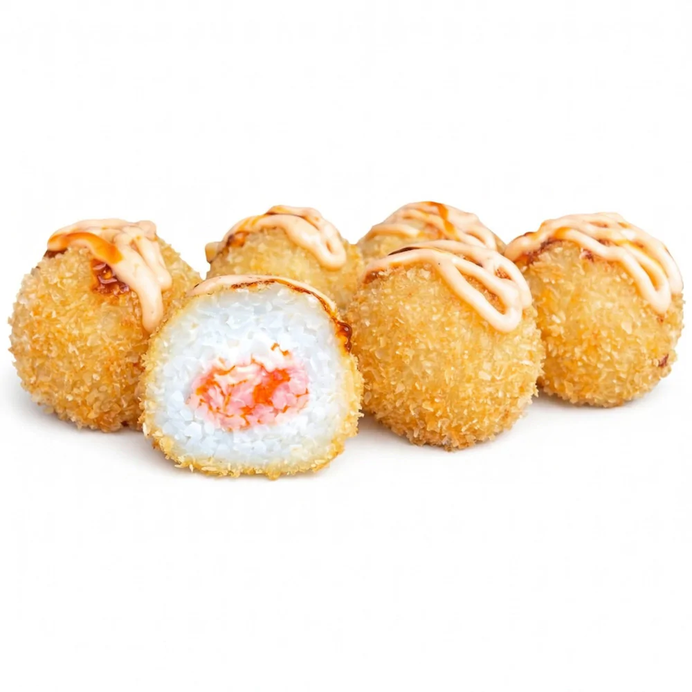 Рисові кульки з креветками