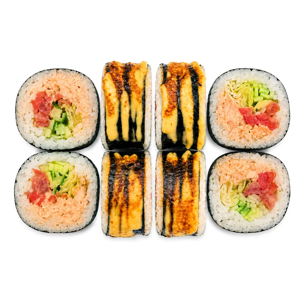 Roll Futomaki Sake Teriyaki