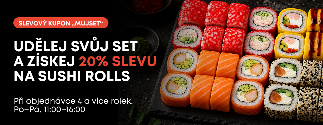 Sestav si svůj set a získej slevu 20%